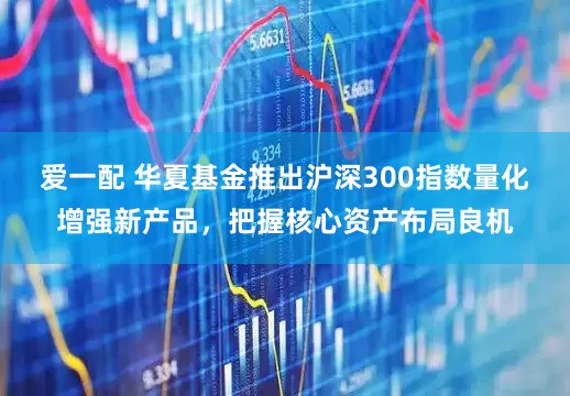 爱一配 华夏基金推出沪深300指数量化增强新产品，把握核心资产布局良机